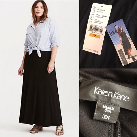 karen kane maxi skirts